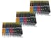Produktbild 30 Druckerpatronen inkl. Chip für Canon Pixma MP540 MP540X MP550 MP560 MP620 MP620B MP630 MP640 MP980 MX860 MX870 ip3600 ip4600 ip4700 MP 540 550 560 620 630 640 980 ip 3600 3700 4700 mx 860 870 KOMPATIBEL Patronen mit Chip Kompatibel zu Canon PGI-520BK CLI-521BK CLI-521C CLI-521M CLI-521Y (mit Chip / mit Füllstandsanzeige (6 x PGI-520bk / 6 x CLI-521bk / 6 x CLI-521c / 6 x CLI-521m / 6 x CLI-521y)
