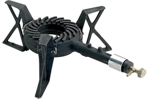 K KEMPER GROUP Kemper - Stufa a Gas in ghisa 3 Gambe 7KW Butano/Propano 1 bruciatore