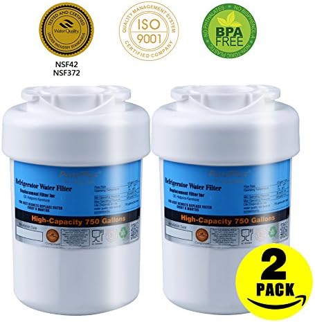 2 Pack PurePlus Water Filter Compatible with MWF,MWF3PK,MWFAP,MWFDS,MWFINT
