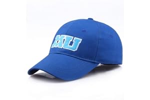 AJSJ 2020 Monsters University Sullivan Sulley Mike Mu Lettres Broderie Casquette De Baseball Bleu Une Pièce Casquettes De Baseball Chapeaux De Soleil