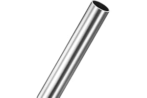 M METERXITY 300mm 304 Stainless Steel Tube, 30mm OD 1.5mm Wall Thickness Seamless Stainless Steel Tubing for Construction/Machining/DIY Crafting, Metal Straight Pipe [1.18x0.06x12IN]