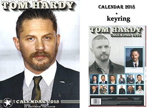 TOM HARDY CALENDAR 2018 + TOM HARDY KEYRING