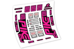 VINILOSBICI RockShox Pike DJ 2020 Adesivi in vinile Adesivo Forcella