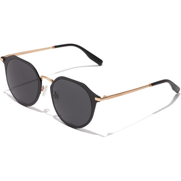 🕶️ HAWKERS MOMA: Gafas De Sol Polarizadas Unisex Con Montura Metálica Dorada Y Lente Marrón Degradado