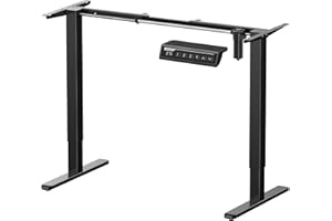 ErGear Elektryczna Rama Biurka Stojąca z Regulacją Wysokości - Stojak na Biurko, Rama Ergonomiczna, Podstawa Biurka