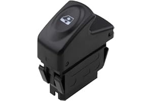 AUTOCRAFT Bouton Interrupteur Commande de Lève Vitre avant gauche ou droite compatible pour Renault Clio 2 Kangoo Megane I Scenic I OEM 7700838101 7700421120