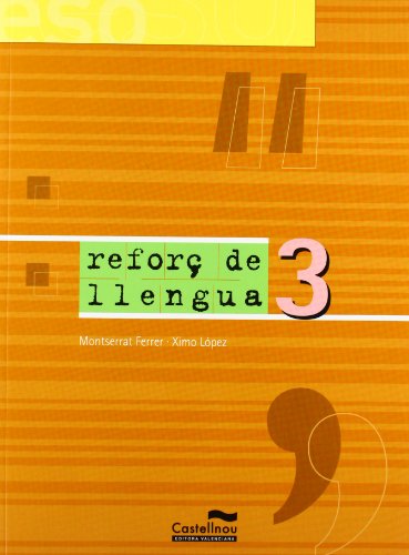 Reforç de llengua 3 (Versió Comunitat Valenciana)