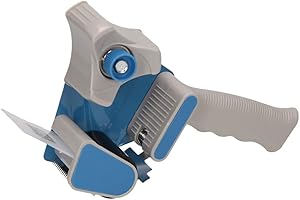 TIPTOP OFFICE TTO Packing Tape Dispenser 3 Inches Blue/Grey