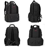 CoolBELL Baby Wickeltasche mit USB Port / Große Größe Baby Wickeltasche mit isolierte Taschen / wasserdicht Reise Knapsack / Windelhenkeltasche einschließlich Wickelunterlage und isolierte Beutel, - 2