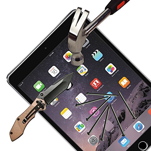 Ganvol Panzerglasfolie Apple iPad Mini 1 2 3 Panzerfolie Hartglas Glasfolie Echtglasfolie, 0,3mm - 7
