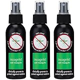 THREE PACKS of Incognito Anti-Mosquito Camo Spray 100ml
