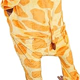 Einhorn Kostüm Tierkostüm Pyjamas Jumpsuit Tier Schlafanzug Cosplay Karneval Fasching Giraffe - 