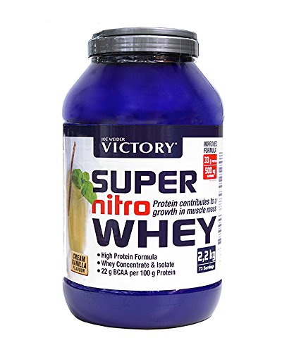 VICTORY Super Nitro Whey Crema-Vainilla 2,2 kg