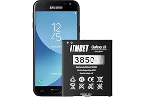 ITMBET 【3850mAh】 Akku für Samsung Galaxy J3, Ersatzakku mit hoher Kapazität für Galaxy J3 2016 (J320F) EB-BG530 Galaxy On5 Akku, Galaxy Grand Prime (G530F) Akku