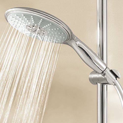 Grohe Power&Soul Set mit Handbrause (160 mm), Duschstange (600 mm) und Brauseschlauch (1.750 mm), 9,5 l / Minute - 5