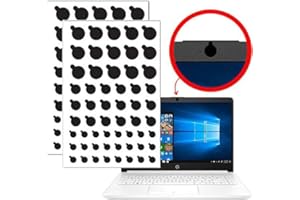 CotSafe - Juego de 2 pegatinas antipiratería, diseño ultrafino, seguridad confidencial para computadoras, portátiles, tabletas y teléfonos móviles