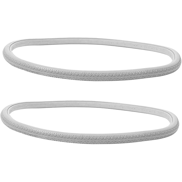 Copertoni E Camere D'Aria 24x1 3/8 Per Carrozzine - Set 2 Pneumatici + 2 Omaggio