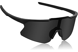 UKNOWISA Cycling Polarized Glasses Sports Sunglasses UV400 Protection Driving Motorcycle Hiking Fishing men women