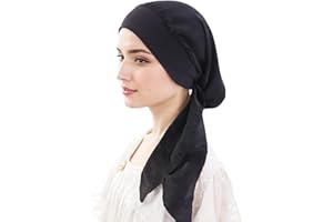 Elegance-go Turbante de Quimioterapia para Mujer,Verano Sombrero de Chemo Cómodo Oncológico Bufanda de La Cabeza Elástica Bufanda de La Cabeza para Química del Cáncer de Pérdida de Cabello