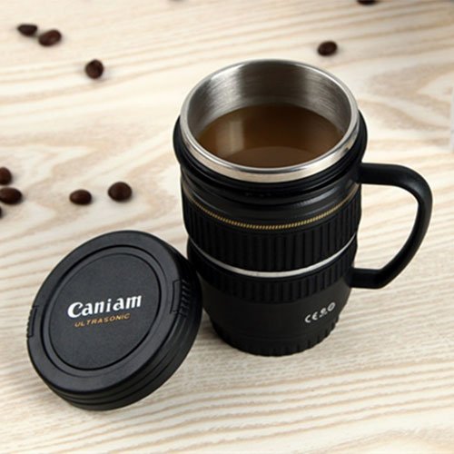 exciting Lives Camera Lens Mug with Handle - A Perfect Gift