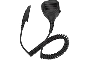 VBESTLIFE Radio Högtalarmikrofon, handhållen mikrofon för Walkie Talkie PRO5150, GP338, GP330, GP680, HT750, GP340