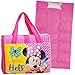 Produktbild alles-meine.de GmbH 2 Stück _ Strandmatten / Strandunterlagen mit Kissen - Disney - Minnie Mouse - 75 cm * 150 cm - Faltbare Picknick Decke / als Unterlage Isomatte - Nackenrolle..