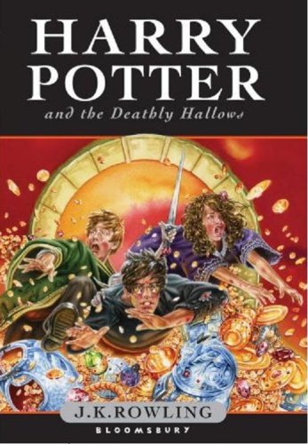couverture de : Harry Potter and the deathly hallows
