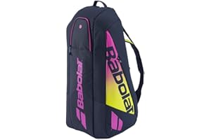 Babolat Borsa da tennis Pure Aero Rafa RH 6, Blu/Giallo/Rosa, 6-Pack