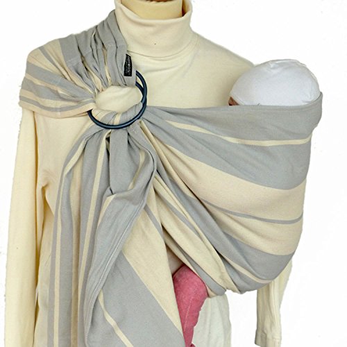 Didymos 39895 Babytrage DidySling, Modell Standard, grau