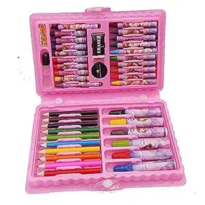 Best Of The Toys Colouring Barbidhol Kit Combo Colors Box Color Pencil ,Crayons , Water Color, Sketch Pens Set of 42 in 1 Color Box Pieces (Multicolor)