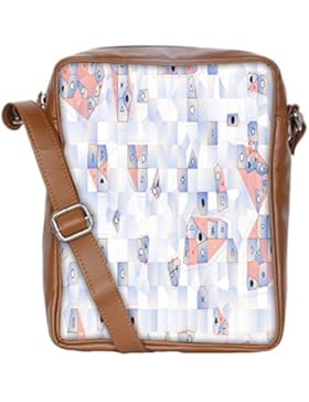 Snoogg , Damen Umhängetasche mehrfarbig multi