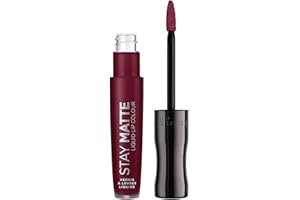 Rimmel - Rouge à Lèvres Stay Matte Liquide - Fini mat - Waterproof et sans transfert - 810 Plum this Show - 5,5ml