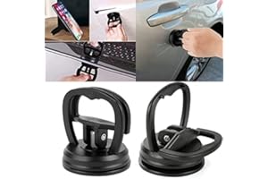 GBOKYN Kit di 2 estrattori per ammaccature auto, potente kit di rimozione ammaccature per auto, con ventosa e kit di riparazione per ammaccature senza vernice