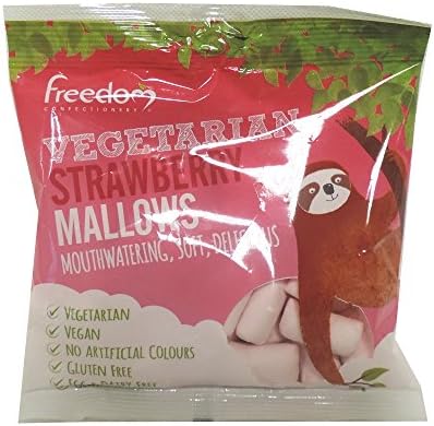 Vegetarian Freedom Mallows Strawberry Flavour (pack of 3)