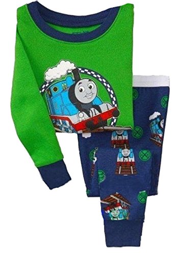 Boys Thomas The Tank Pyjama Set- Long Sleeved Top & Bottoms- Gift Idea 7 Years