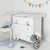 XXL-ExtraRund + Trennfach! Wickelaufsatz für IKEA Hemnes Kommode in 1,08m. NEU! - 3