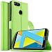 Produktbild Honor 7C Hülle, KuGi Honor 7C Wallet Case, Brieftasche Case Hülle PU Kunstleder Flip Case mit Standfunktion Kartenfächer und Bargeld für Honor 51092LBP 7C Dual-SIM Smartphone 15,21 cm (5,99 Zoll).Grün