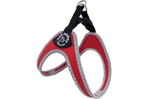 Tre Ponti Pettorina Cane, Rosso, 3.5 cm