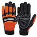 Produktbild Lumaland Mechanikerhandschuhe robuste Arbeitshandschuhe verschiedene Farben Orange XL