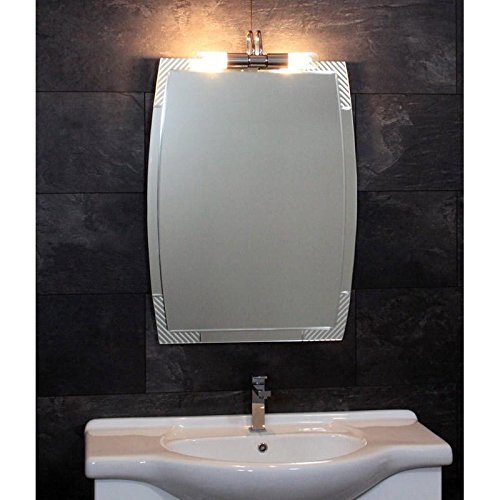 B- Ware Beleuchteter Badspiegel Spiegel Wandspiegel 500 x 700 mm / 50x70cm – 667469 - 2