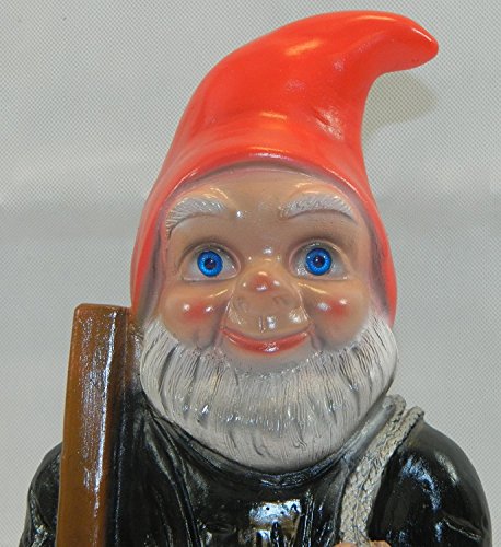 Gartenzwerg Schornsteinfeger aus bruchfestem PVC Zwerg Made in Germany Figur - 2