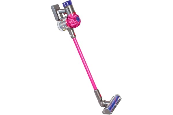 Aspirateur sans Fil Casdon Dyson | Jouet aspirateur interactif sous Licence Dyson pour Les Enfants dès 3 Ans | pour des Jeux Encore Plus réalistes !