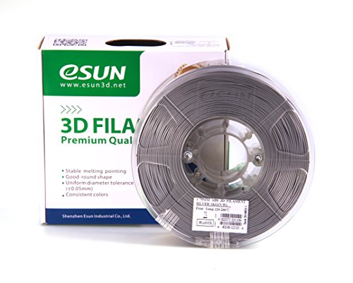 eSun 3D Filament – ABS, 1Kg, 1.75 / 3.00 mm – Verschiedene Farben, Druck Tempe. 220-260℃, für 3D Drucker z.B. MakerBot RepRap MakerGear Ultimaker Mendel Huxlep UP Thing-o-matic, Universal - 4