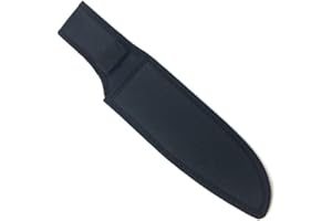Morodo Santoku Fourreau à fourreau en nylon noir sans lames 17,8 à 20,3 cm