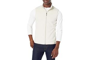Amazon Essentials Gilet in Pile con Cerniera Integrale (Disponibile in Taglie Big & Tall) Uomo