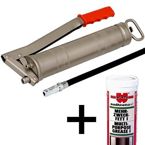 Würth Handhebelfettpresse inkl. 400g Mehrzweckfett I