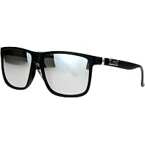 Locs 2 Pack CREEPER Sunglasses - Black & Matte Gangster Style Designer Shades, 100% UV Protection