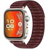 Rongep Huawei Watch Fit 4/4 Pro/Fit 3 ile Uyumlu Travel Loop Kordon Rahat Kumaşlı Bileğe G&ouml;re Ayarlanabilen Fıt 4 Kayış Nefes