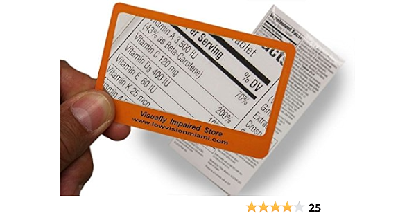 Fresnel - Lente d'ingrandimento dimensioni tessera : Amazon.it: Elettronica