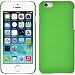 Produktbild PhoneNatic Case für Apple iPhone 6s / 6 Hülle grün gummiert Hard-case für iPhone 6s / 6 + 2 Schutzfolien